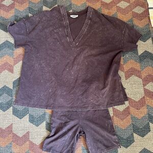Casual Brown Women's Set